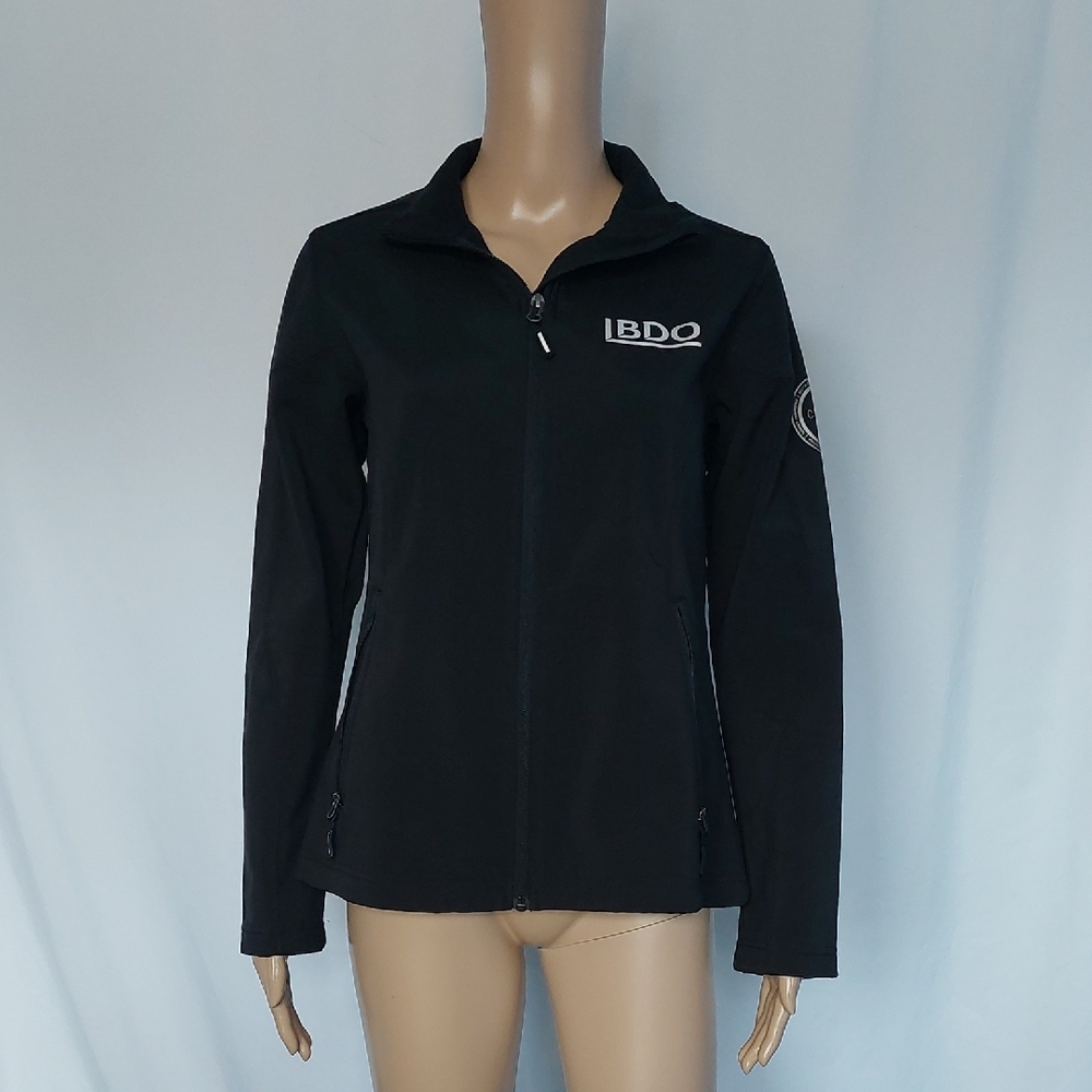Core365 Women's‎ Black Jacket Fleece Size S
